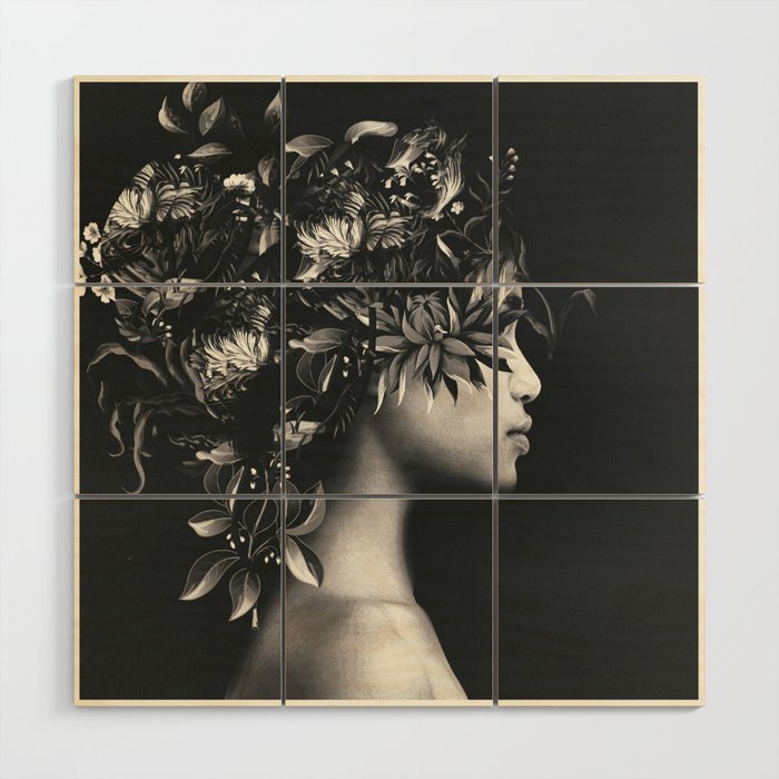 Night Bloom Wood Wall Art Gallery Image 1
