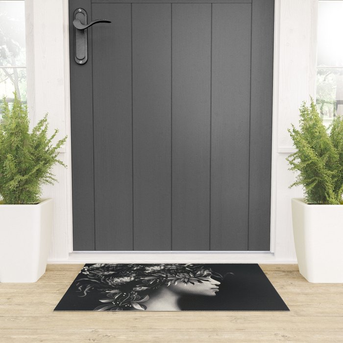 Night Bloom Welcome Mat Gallery Image 3