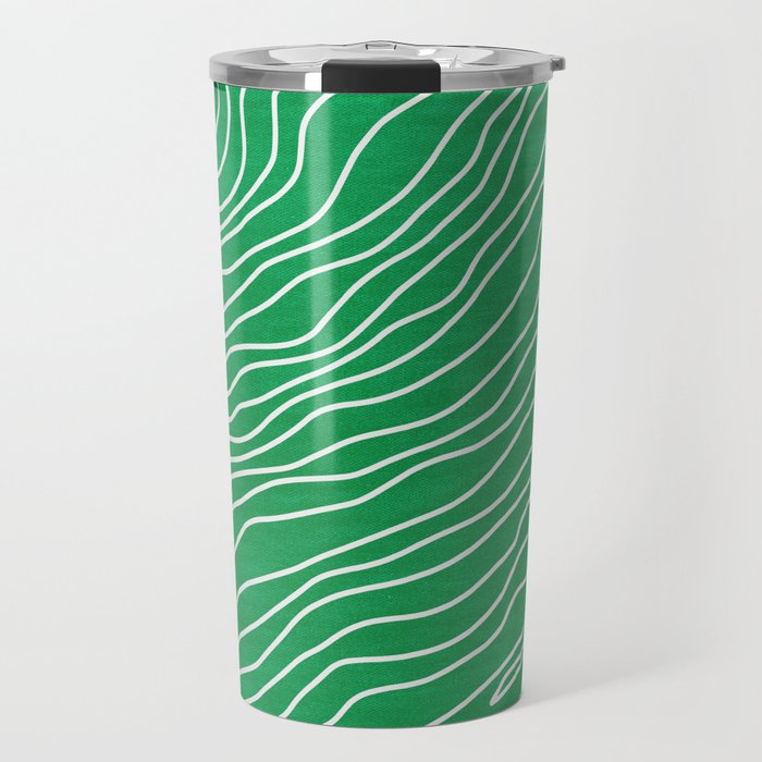Strokes 04: Rain Forest Green Edition Travel Mug Gallery Image 1
