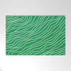 Strokes 04: Rain Forest Green Edition Welcome Mat Gallery Image 1