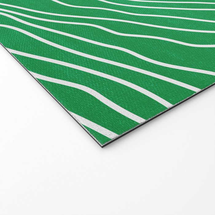 Strokes 04: Rain Forest Green Edition Welcome Mat Gallery Image 2