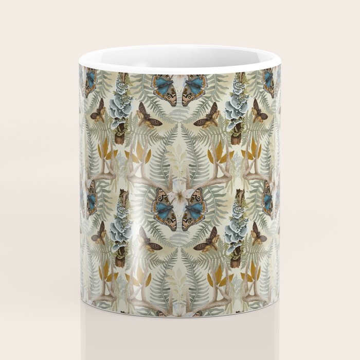 Lush boho forest C Coffee Mug Gallery Image 4