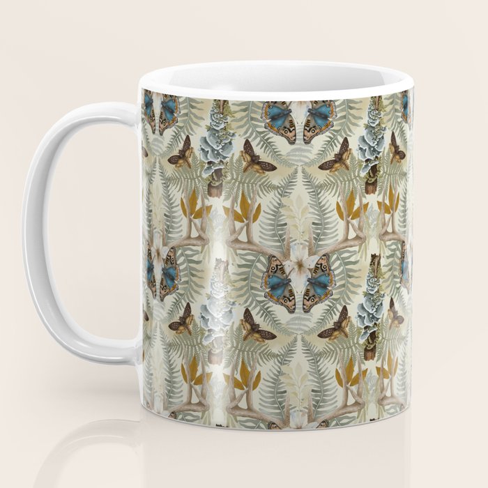 Lush boho forest C Coffee Mug Gallery Image 3