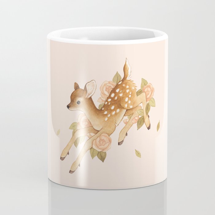 Hopping Fawn Coffee Mug Gallery Image 4