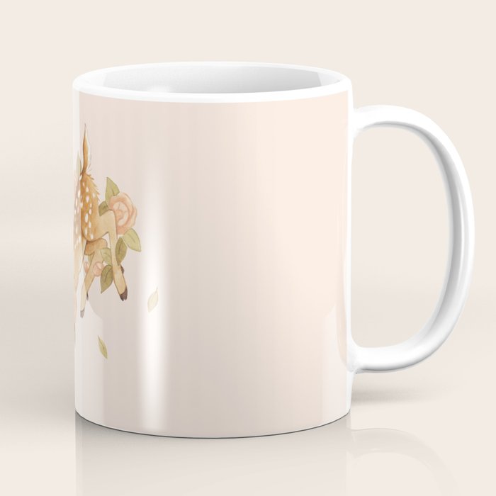 Hopping Fawn Coffee Mug Gallery Image 1
