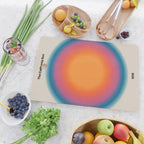 Vintage California Sun: Gradient Edition Cutting Board Gallery Image 2