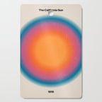 Vintage California Sun: Gradient Edition Cutting Board Gallery Image 1