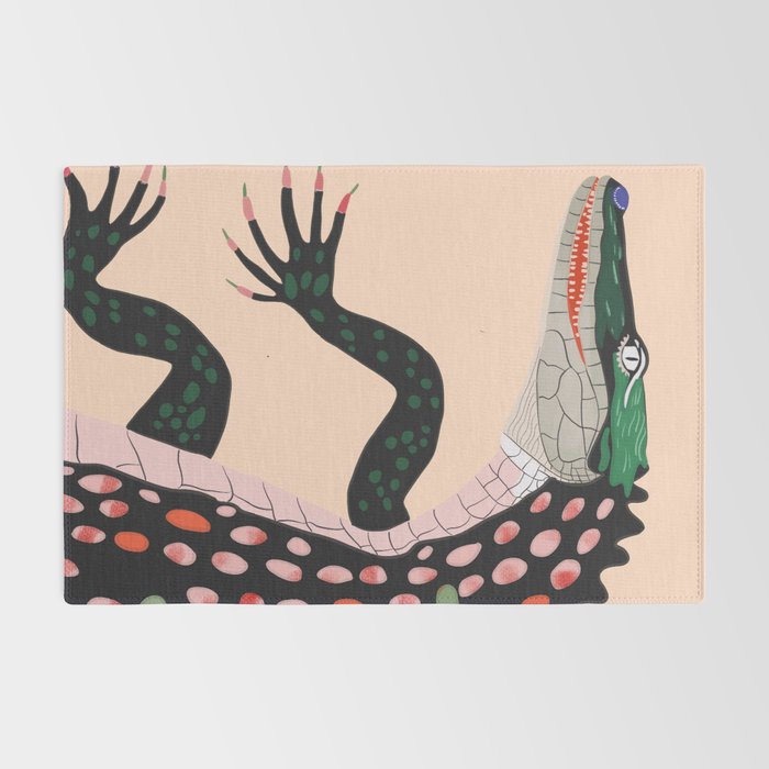 Crocodile Rug Gallery Image 2