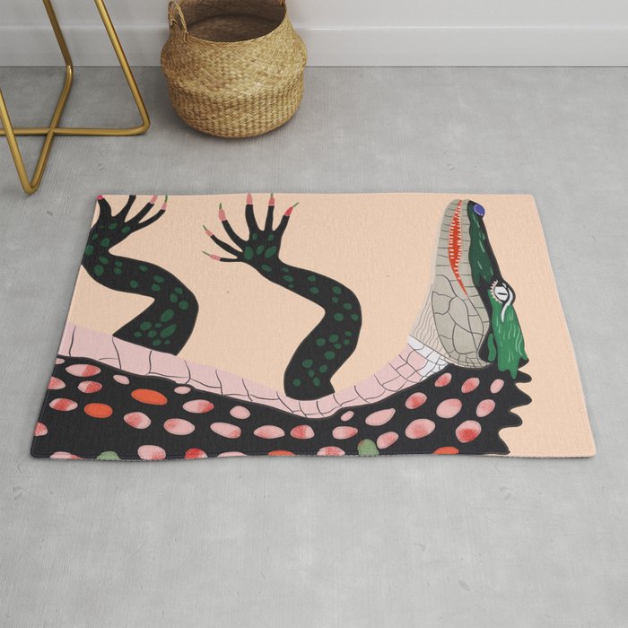 Crocodile Rug Gallery Image 1
