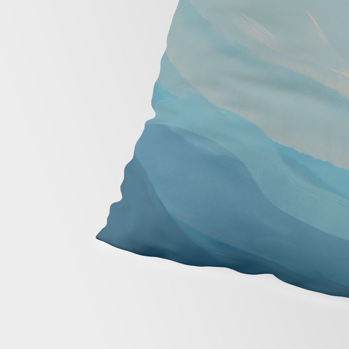 Blue Waves In Desert Peaks Pillow Sham Gallery Image 4