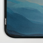 Blue Waves In Desert Peaks Laptop Sleeve Gallery Image 3