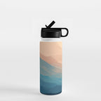 Blue Waves In Desert Peaks Water Bottle Gallery Image 1