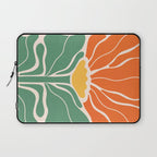 Modern Boho Art Nouveau Floral 1.1 Laptop Sleeve Gallery Image 1