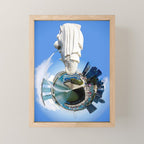 Singapore, The Merlion Mini Art Print Gallery Image 1