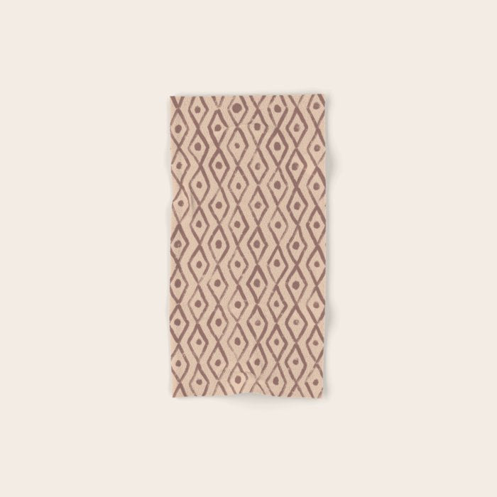 Simple Hand Drawn Pattern #7 Bath Towel Gallery Image 1