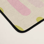 Cute Miscellany Cheerful Whimsical Pastel Pattern  Desk Mat Gallery Image 4