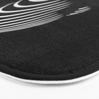 0774-AR BBW Sensual Legs Hips and Ass of a Large Woman Big Beautiful Art Nude Black and White Bath Mat Gallery Image 3