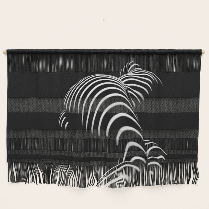 0774-AR BBW Sensual Legs Hips and Ass of a Large Woman Big Beautiful Art Nude Black and White Wall Hanging Gallery Image 1