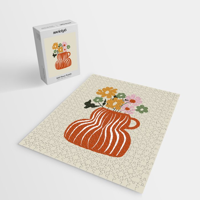 Daisy Jar Jigsaw Puzzle Gallery Image 2