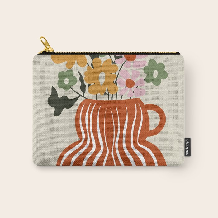 Daisy Jar Carry All Pouch Gallery Image 1