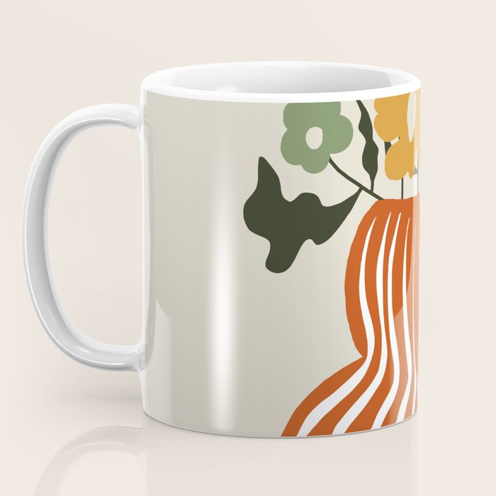 Daisy Jar Coffee Mug Gallery Image 3