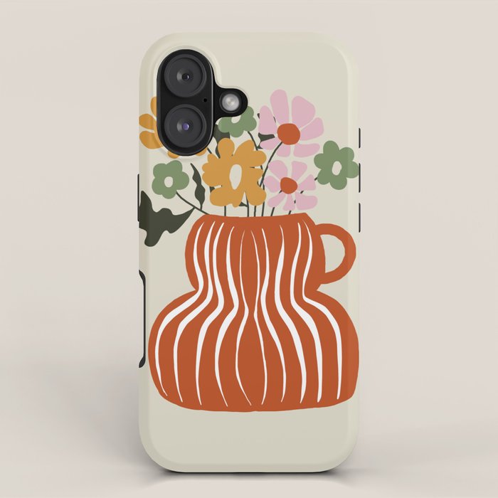 Daisy Jar iPhone Case Gallery Image 1