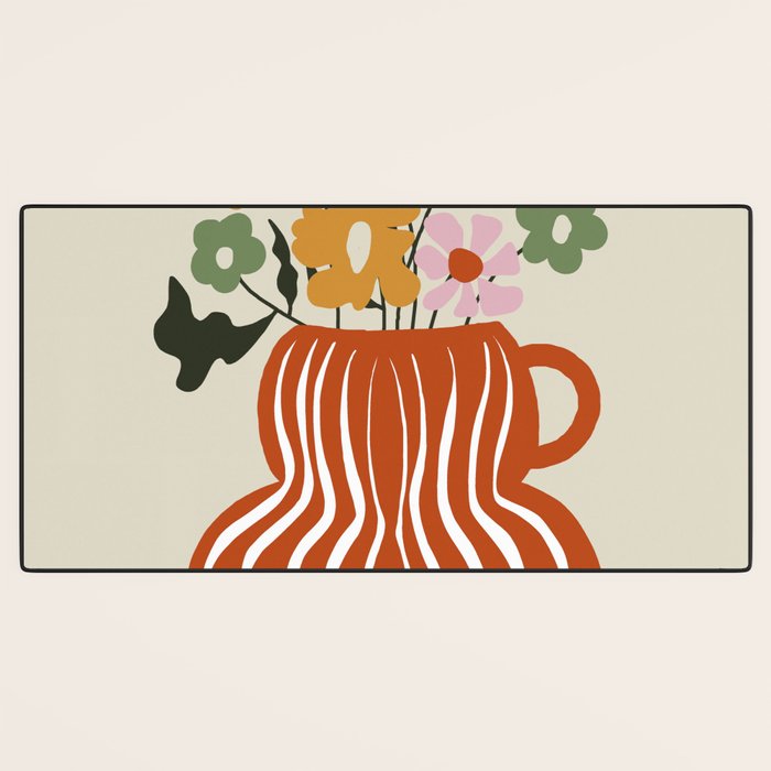 Daisy Jar Desk Mat Gallery Image 3