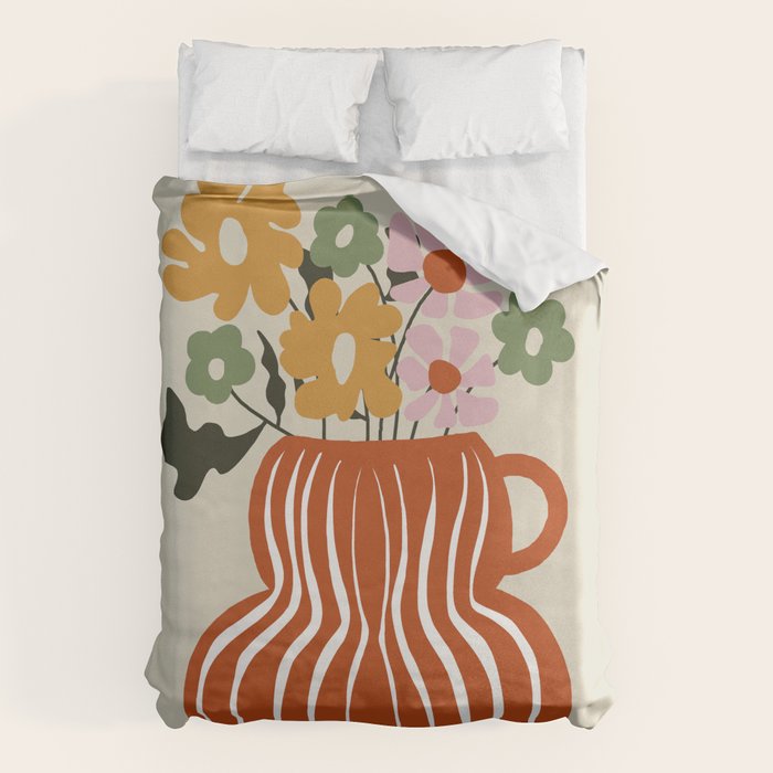Daisy Jar Duvet Cover Gallery Image 6