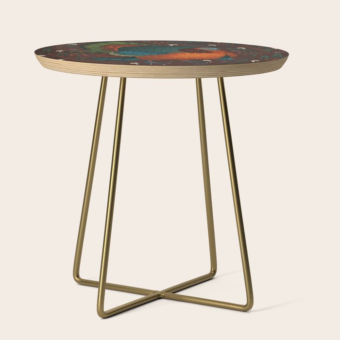 Thanksgiving Pine Turkey Side Table Gallery Image 1