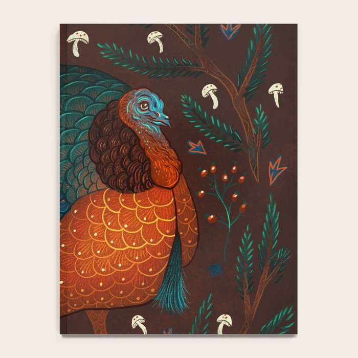 Thanksgiving Pine Turkey Notebook Gallery Image 4