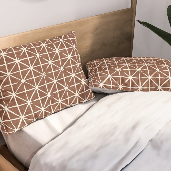 geometric triangles - brandywine Pillow Sham Gallery Image 2