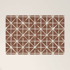 geometric triangles - brandywine Welcome Mat Gallery Image 1
