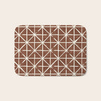 geometric triangles - brandywine Bath Mat Gallery Image 1