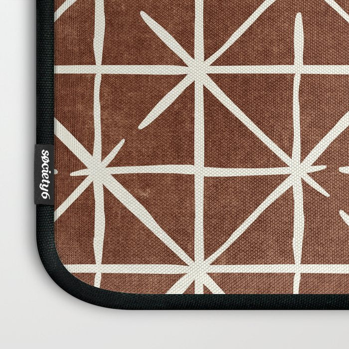 geometric triangles - brandywine Laptop Sleeve Gallery Image 3