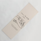Henri Matisse 'La Femme' Female Nude Figurative Line Art Yoga Mat Gallery Image 1