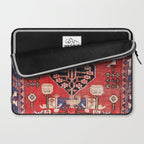 Antique Animal & Bird Persian Rug Print Laptop Sleeve Gallery Image 2