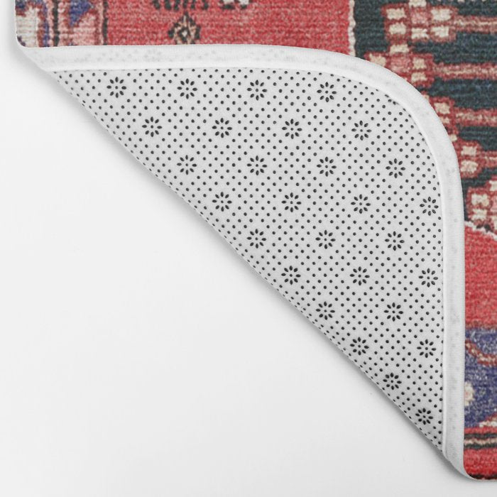 Antique Animal & Bird Persian Rug Print Bath Mat Gallery Image 2