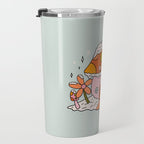 Mushroom Cottage Travel Mug Gallery Image 3