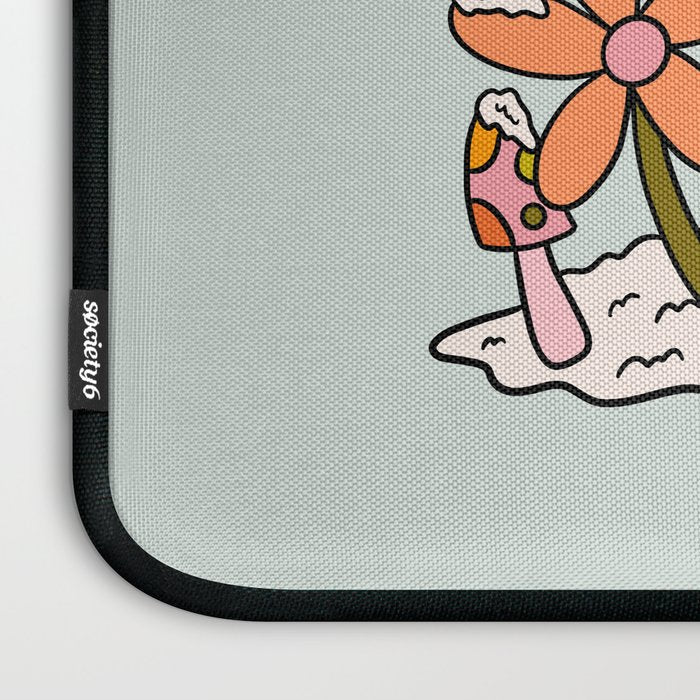 Mushroom Cottage Laptop Sleeve Gallery Image 3