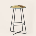 Tiger with magpie type-C : Minhwa-Korean traditional/folk art Stool Gallery Image 1