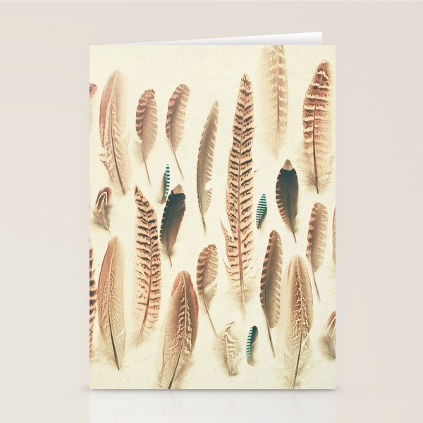 Found Feathers Stationery Card Gallery Image 2