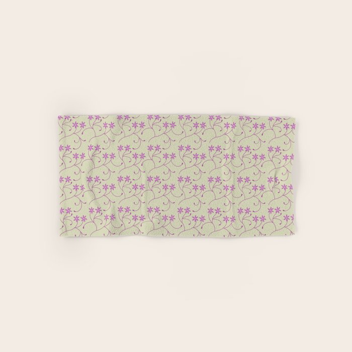 Spa Garden Vines Bath Towel Gallery Image 1