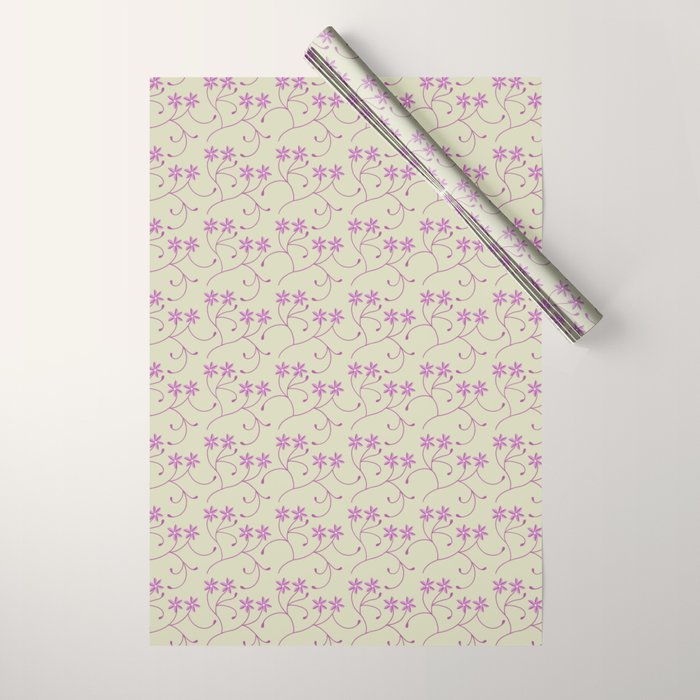 Spa Garden Vines Wrapping Paper Gallery Image 1