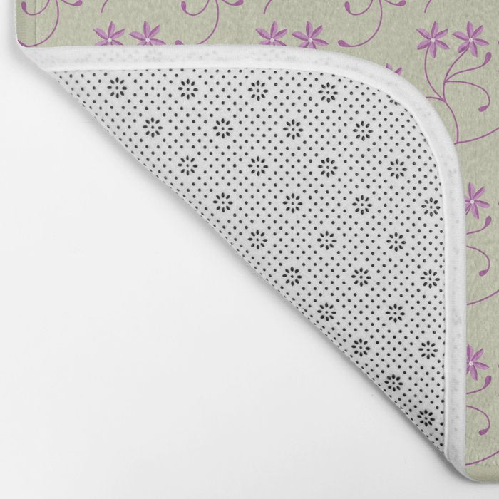 Spa Garden Vines Bath Mat Gallery Image 2