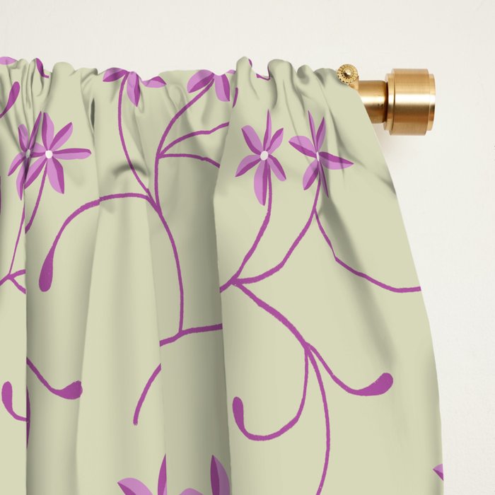 Spa Garden Vines Window Curtain Gallery Image 2