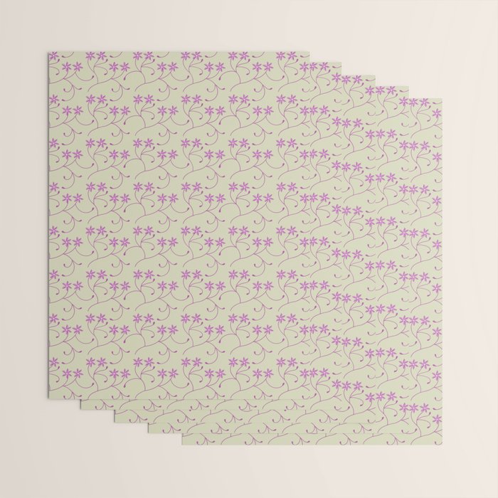 Spa Garden Vines Wrapping Paper Gallery Image 3