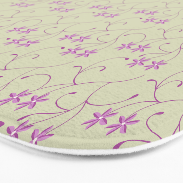 Spa Garden Vines Bath Mat Gallery Image 3