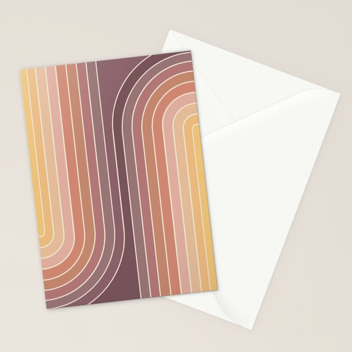Gradient Curvature I Stationery Card Gallery Image 2