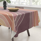 Gradient Curvature I Tablecloth Gallery Image 3
