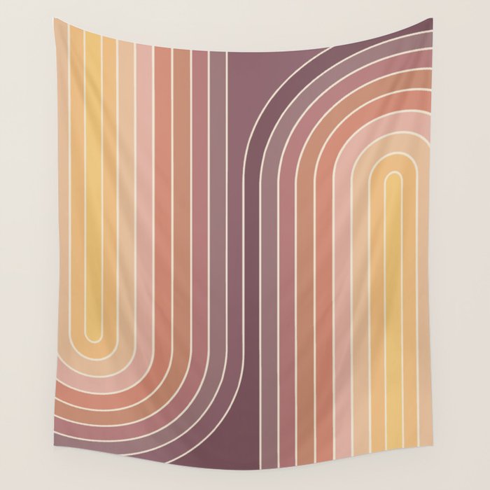 Gradient Curvature I Wall Tapestry Gallery Image 4